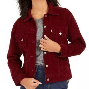 LEVI Strauss Burgundy corduroy jacket